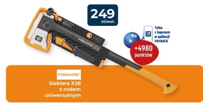 Siekiera X28 z nożem uniwersalnym promocja w PSB Mrówka
