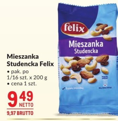 Mieszanka Studencka Felix promocja w Makro