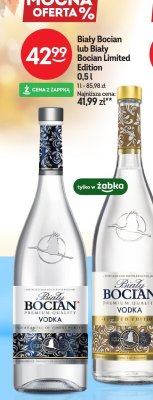 Wódka Biały Bocian Limited Edition 0,5l promocja w Żabka