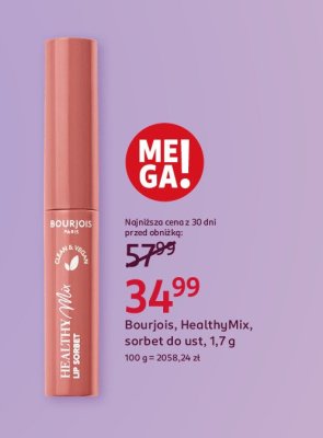 Sorbet do ust Bourjois healthy mix promocja