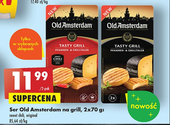 Ser tasty grill chili Old amsterdam promocja