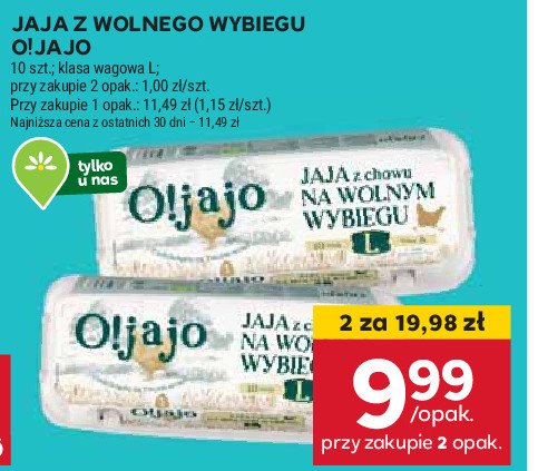 Jaja z wolnego wybiegu O!JAJO promocja