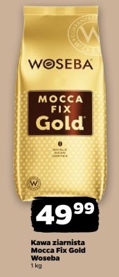 Kawa ziarnista Mocca Fix Gold 1 kg promocja w Netto