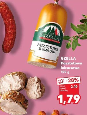Pasztetowa luksusowa GZELLA promocja w Kaufland