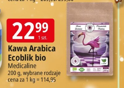 Kawa Arabica Ecoblik bio Medicaline promocja w Leclerc
