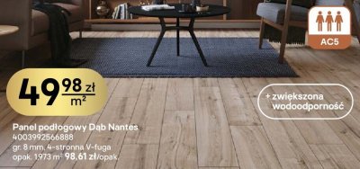 Panel podłogowy Dąb Nantes promocja w Castorama