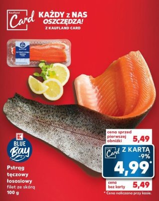 Pstrąg tęczowy patroszony K-classic blue bay promocja