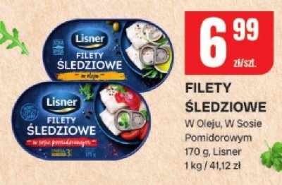 Filety 艣ledziowe promocja w Chorten