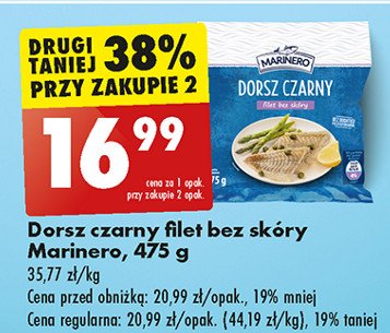 Dorsz czarny Marinero promocja