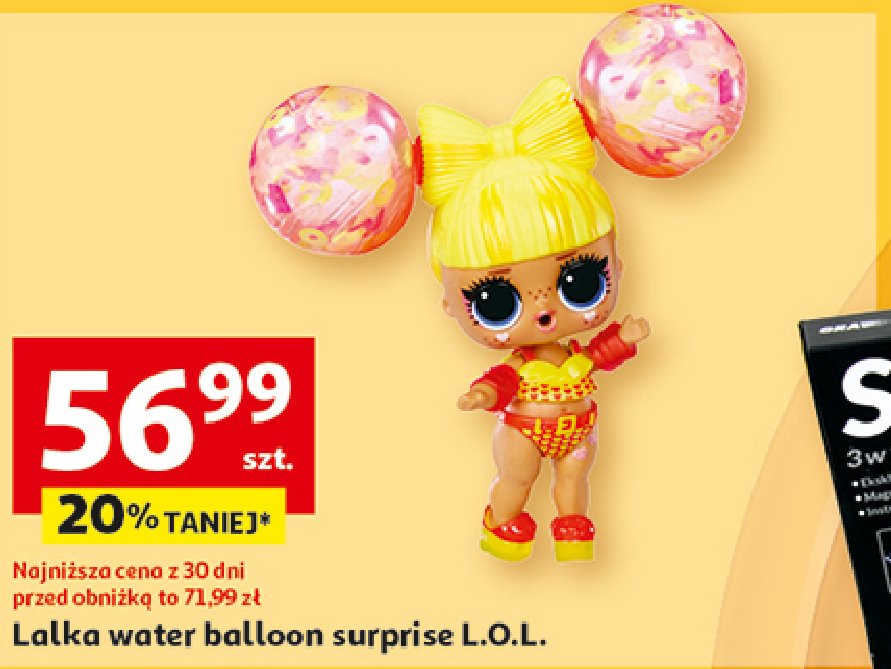 Lalka lol surprise water balloon promocja w Auchan