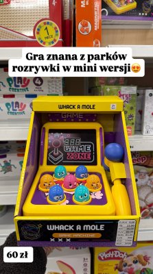Gra Whack a Mole Game Machine promocja w Pepco