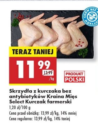 Skrzydełka z kurczaka Kraina mięs promocja