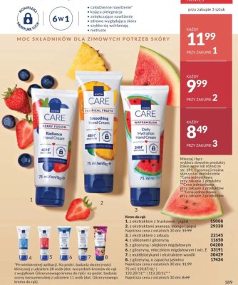 Krem do rąk z ekstraktem z truskawek i jagód promocja w AVON