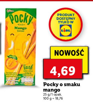Pocky o smaku mango promocja