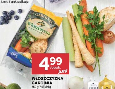 Włoszczyzna Gardinia promocja w Stokrotka