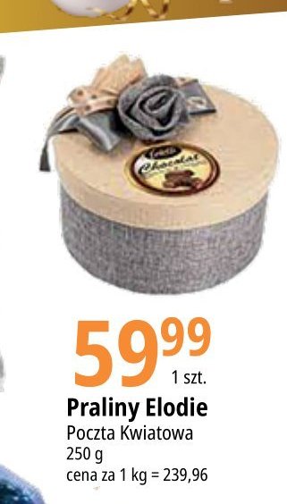 Praliny elodie POCZTA KWIATOWA promocja