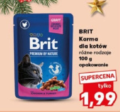Karma BRIT Karma dla kotów różne rodzaje 100g promocja w Kaufland
