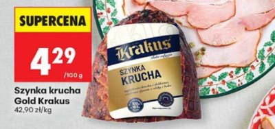 Szynka krucha promocja w Biedronka