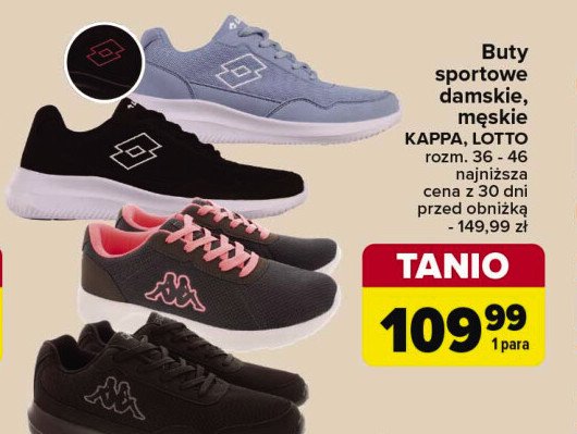 Buty damskie Lotto promocja