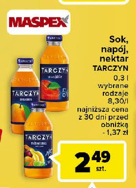 Nap贸j multiwitamina Tarczyn promocja