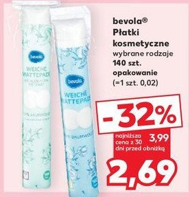 Płatki kosmetyczne aloe Bevola promocja