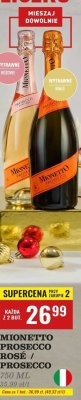 Wino musujące Rosé  promocja w Biedronka