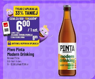 Piwo Pinta promocja w POLOmarket