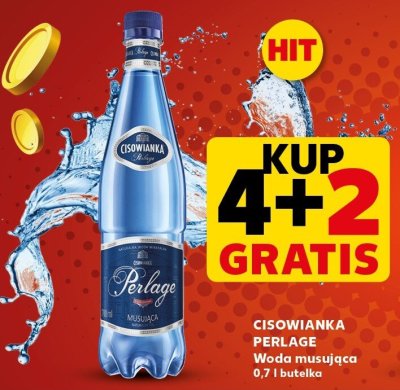 Woda musująca Perlage promocja w Kaufland