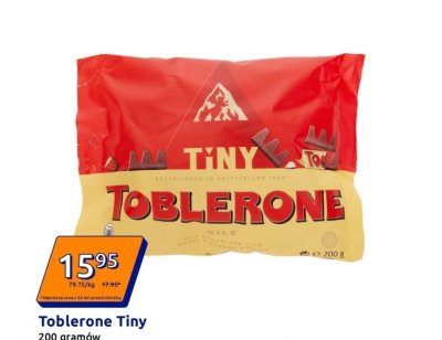 Mini czekoladki Toblerone Tiny, 200 g promocja w Action