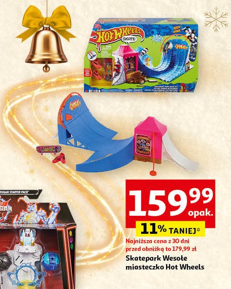 Skatepark wesołe miasteczko Hot wheels promocja w Auchan