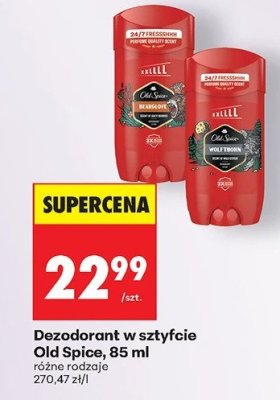 Dezodorant w sztyfcie 85 ml, różne rodzaje promocja w Biedronka