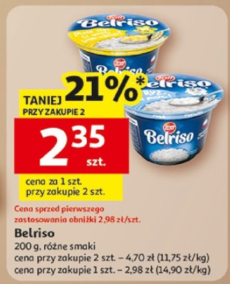 Belriso 200 g, różne smaki promocja w Auchan