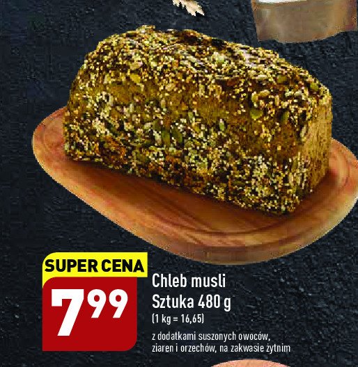 Chleb musli promocja