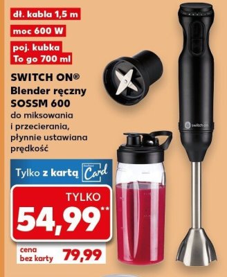 Blender ręczny SOSSM 600 promocja w Kaufland
