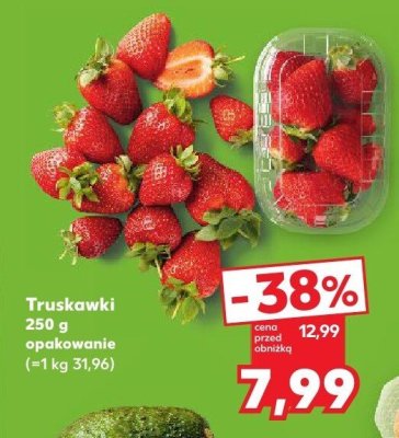 Truskawki w serduszku promocja w Kaufland