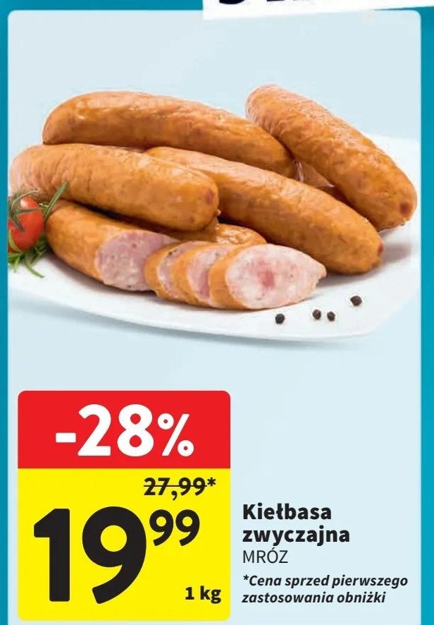 Kiełbasa zwyczajna Mróz promocja