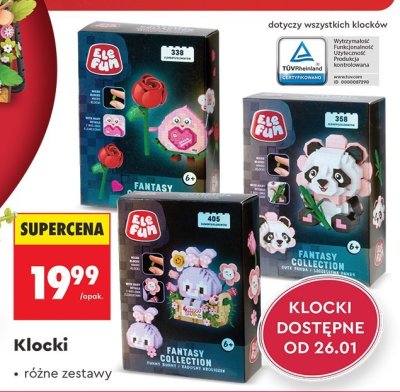 Klocki Ele Fun Fantasy Collection promocja w Biedronka