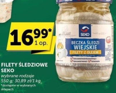 Filety śledziowe promocja w Groszek