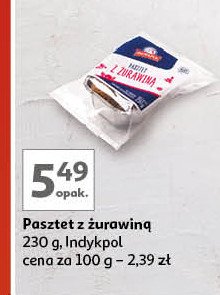 Pasztet z żurawina Indykpol promocja