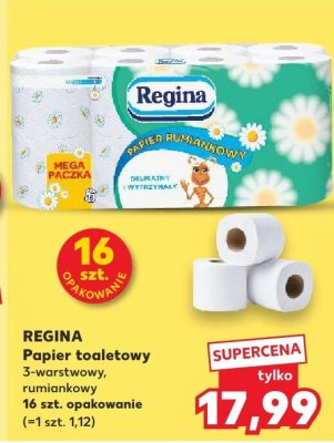 Papier toaletowy 3-warstwowy biały promocja w Kaufland