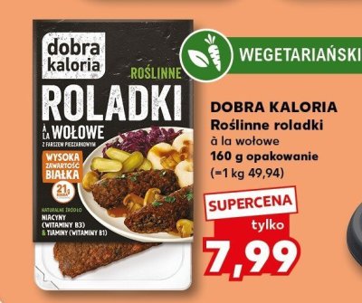 Roślinne roladki à la wołowe promocja w Kaufland