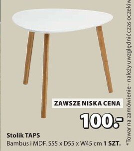 Stolik TAPS promocja w Jysk