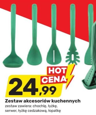 Zestaw akcesoriów kuchennych promocja w Bricomarche