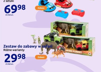 Zestaw do zabawy w safari, różne warianty promocja w Action