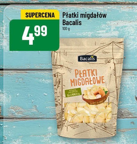 Płatki migdałowe Bacalis promocja w POLOmarket