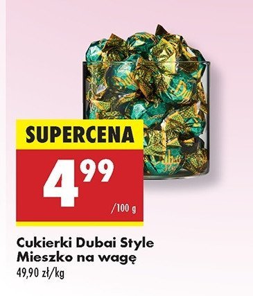 Cukierki dubai style Mieszko promocja
