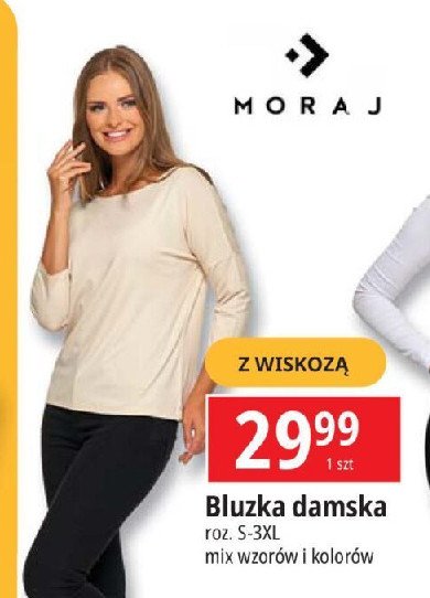 Bluzka damska s-3xl Moraj promocja w Leclerc