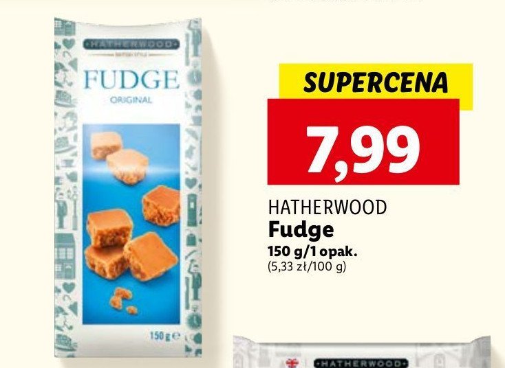 Fudge maślany Hatherwood promocja