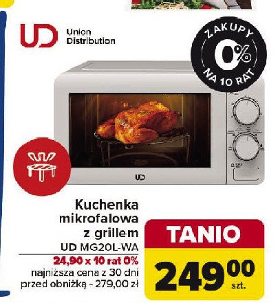 Kuchenka mikrofalowa mg20l-wa Ud promocja