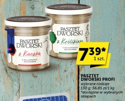 Pasztet Dworski Profi promocja w Groszek